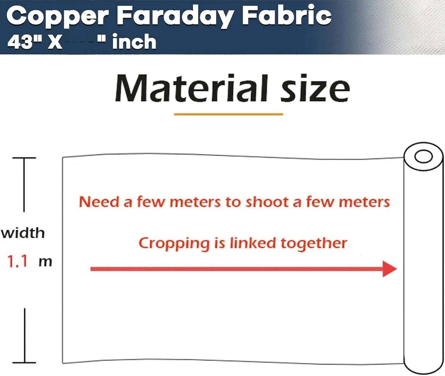 Faraday Fabric Proof Military Grade Faraday Cloth Faraday Bags EMP Proof Faraday Cage Radiation-Proof Clothes EMF Blanket Cloth Radiation Protection Clothes,gold-9x1.1m