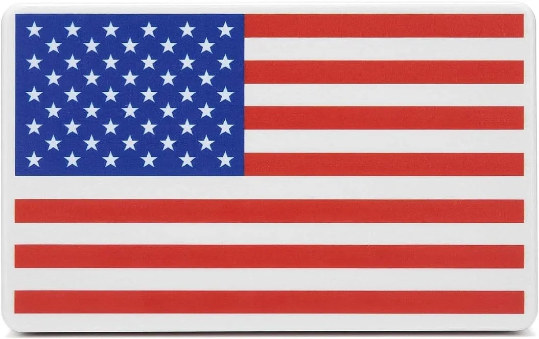Fashion Box Clutch Handbag Shoulder Bag - American Flag, British Flag, Canadian Flag