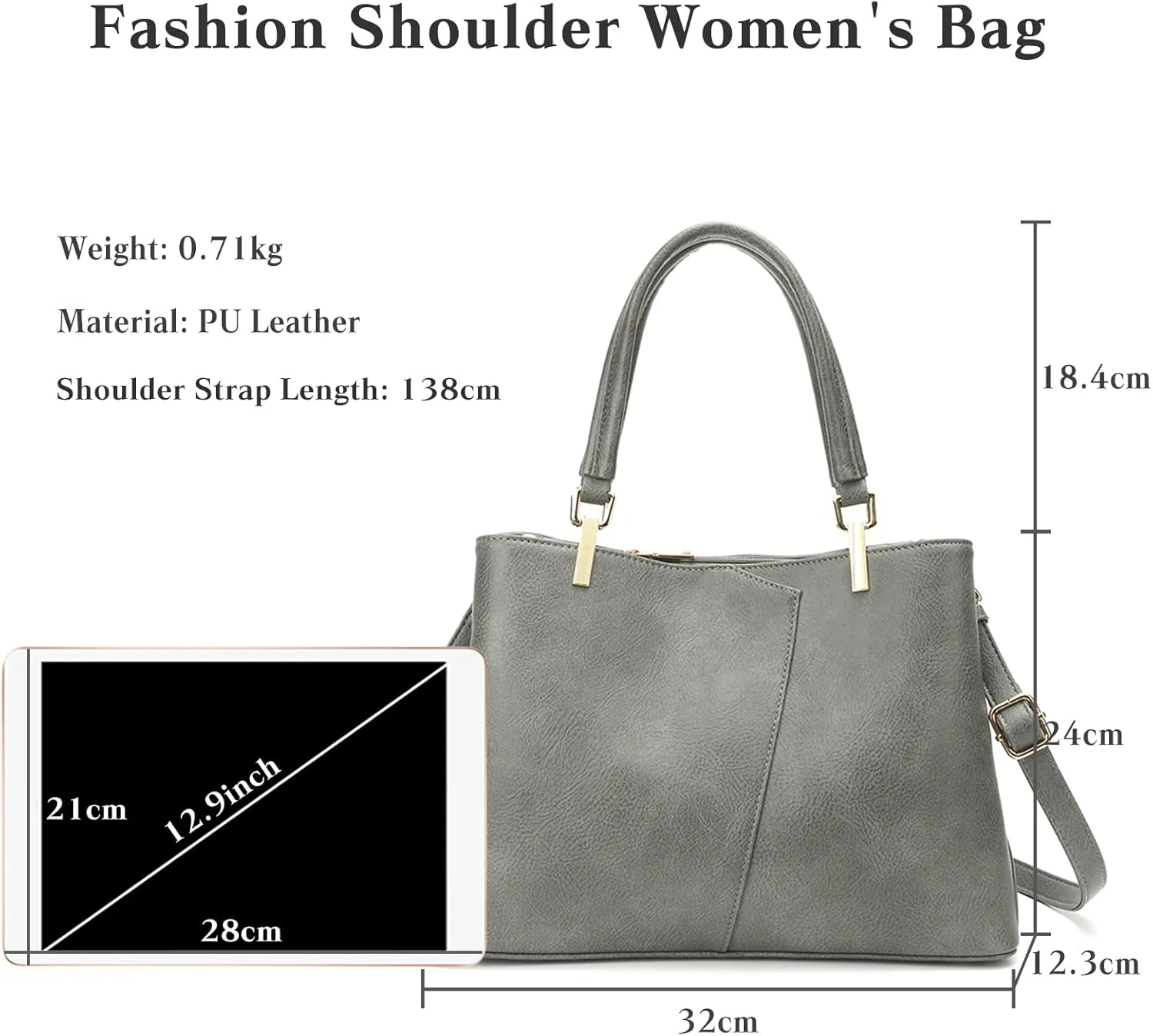 Fashion Women Handbag Waterproof