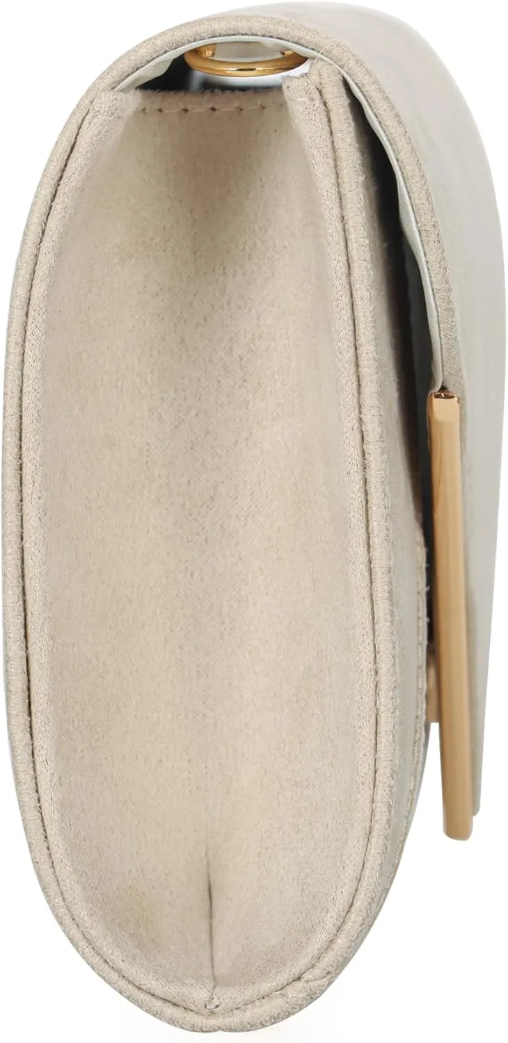 Faux Suede Women Evening Bag Foldover Clutch Purse Cocktail Prom Party Formal Envelope Handbag