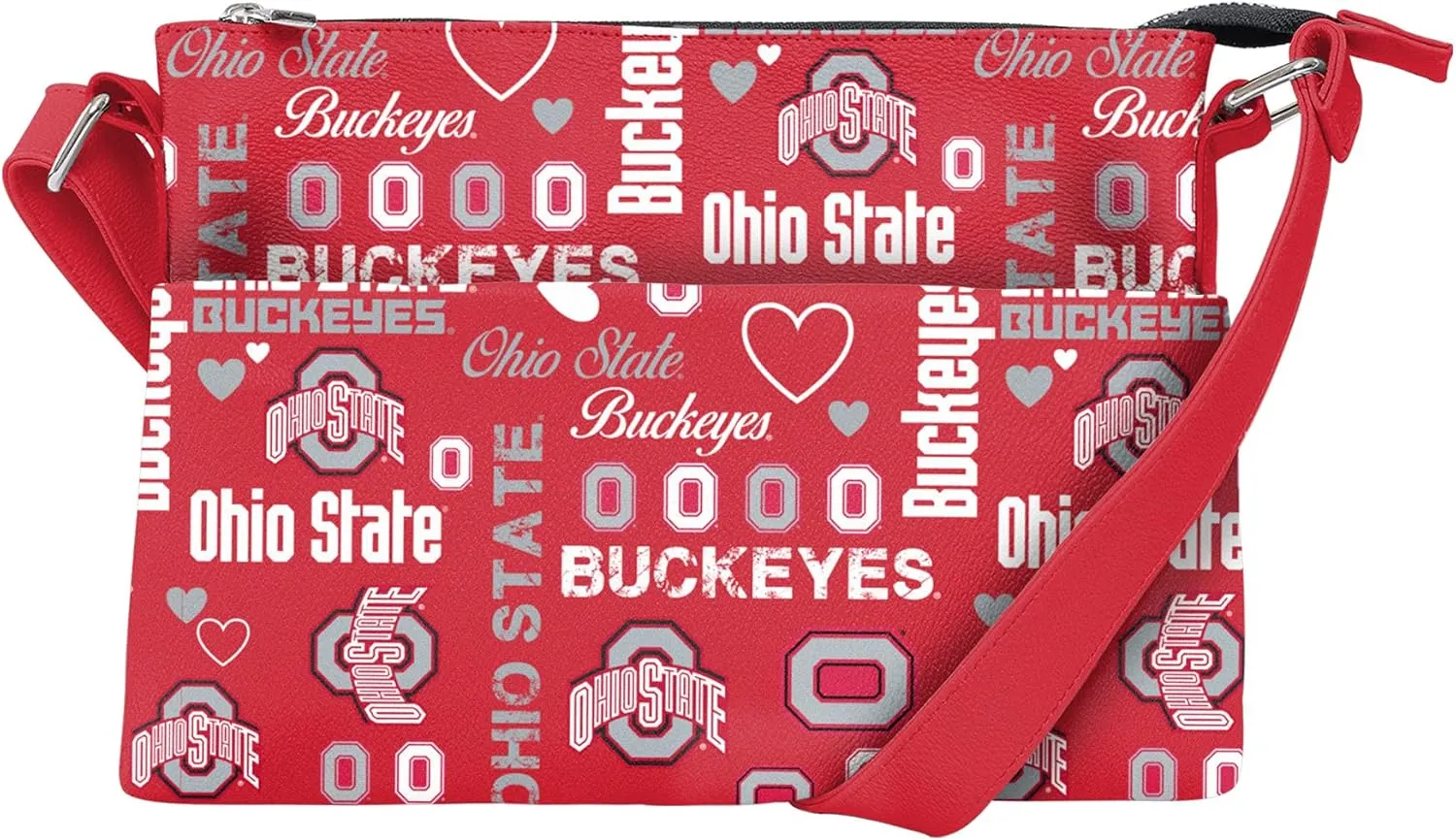 foco NCAA Logo Love Crossbody Purse