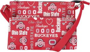 foco NCAA Logo Love Crossbody Purse