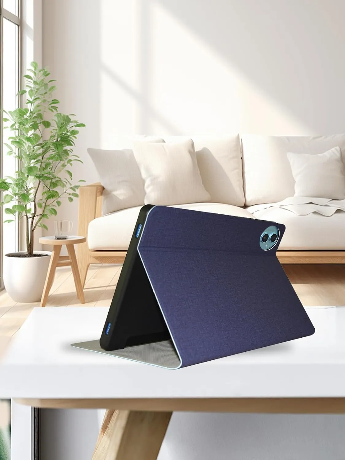 for Teclast P50 11" Tablet Case Ultra Slim PU Leather Folding Protective Cover Case with Soft TPU Back Shell Full Protection Scratch Resistant for Teclast P50 2024(Blue)