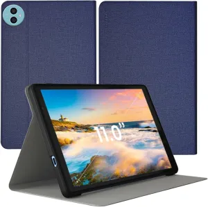 for Teclast P50 11" Tablet Case Ultra Slim PU Leather Folding Protective Cover Case with Soft TPU Back Shell Full Protection Scratch Resistant for Teclast P50 2024(Blue)