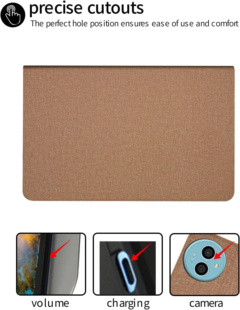 for Teclast P50 11" Tablet Case Ultra Slim PU Leather Folding Protective Cover Case with Soft TPU Back Shell Full Protection Scratch Resistant for Teclast P50 2024(Gold)