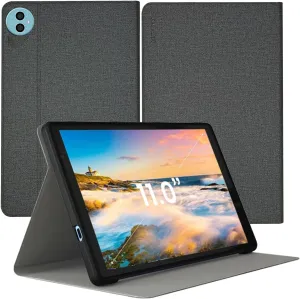 for Teclast P50 11" Tablet Case Ultra Slim PU Leather Folding Protective Cover Case with Soft TPU Back Shell Full Protection Scratch Resistant for Teclast P50 2024(Grey)