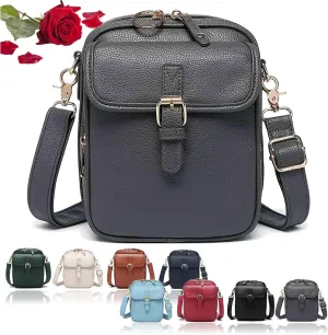 Forcipower Crossbody Leather Bags for Women, Urvashi Crossbody Bag, Vintage Leather Anti Theft Shoulder Bag