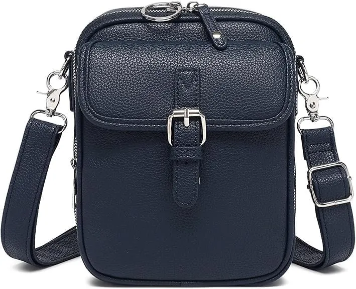 Forcipower Urvashi Crossbody Bag, Collaboraten1 Crossbody Leather Bag, Zealburst Crossbody Leather Bag with Card Slots