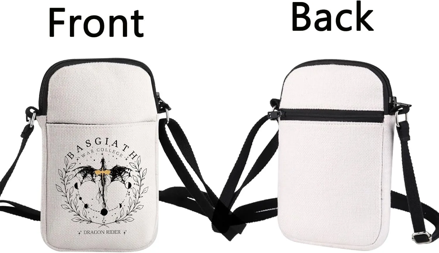 FW Crossbody Bag Dragons Gifts Dragon Riders Book Gifts FW Book Merch Dragons Lover Gifts Dark Romance Reader Gift