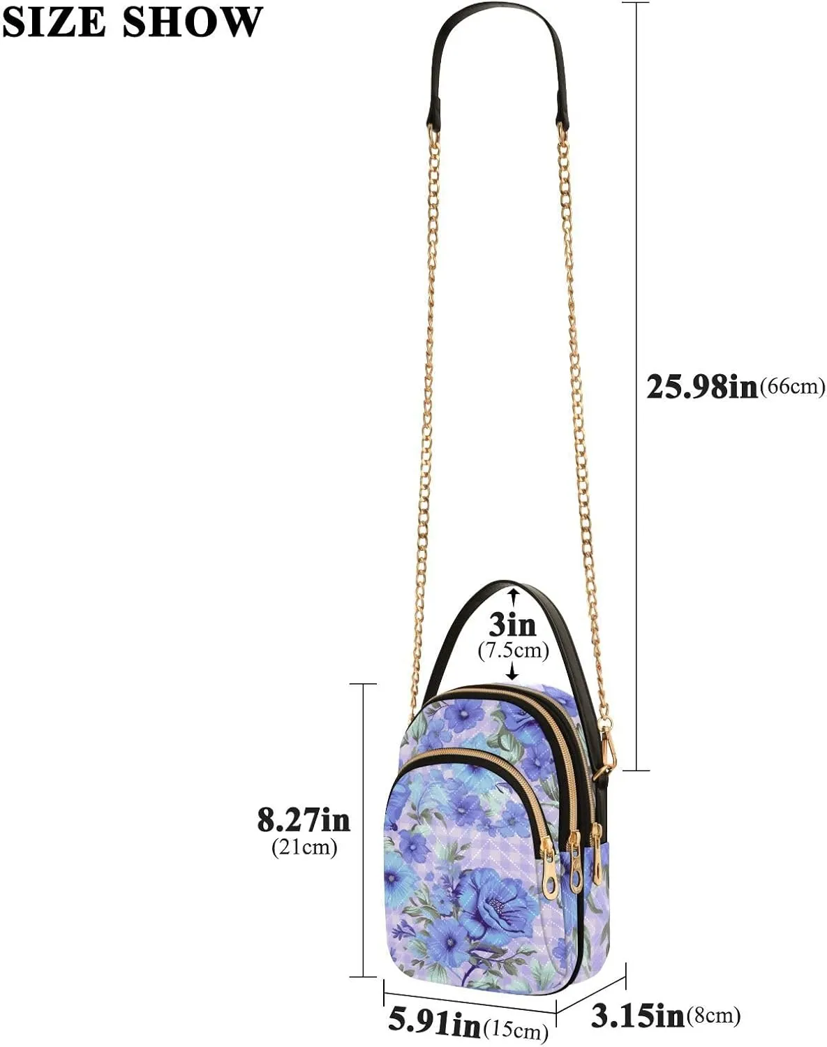 GAIGEO Colorful Geometric Ornament with Stylized Ladies Shoulder Handbags, Shoulder Purses for Women Crossbody