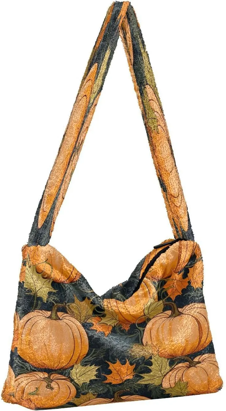 GAIGEO Old Fashioned Lemons Womans Shoulder Bag, Shoulder Bag for Women with Zipper, Womens Outdoor Bag
