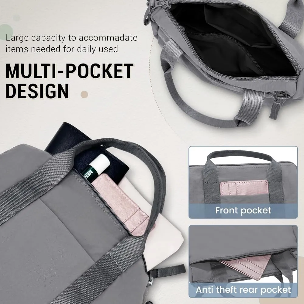 Geerlaqaly small gym bag,Women, Wrinkled Nylon, Daily Fitness sport, Swimming, Yoga, Handheld