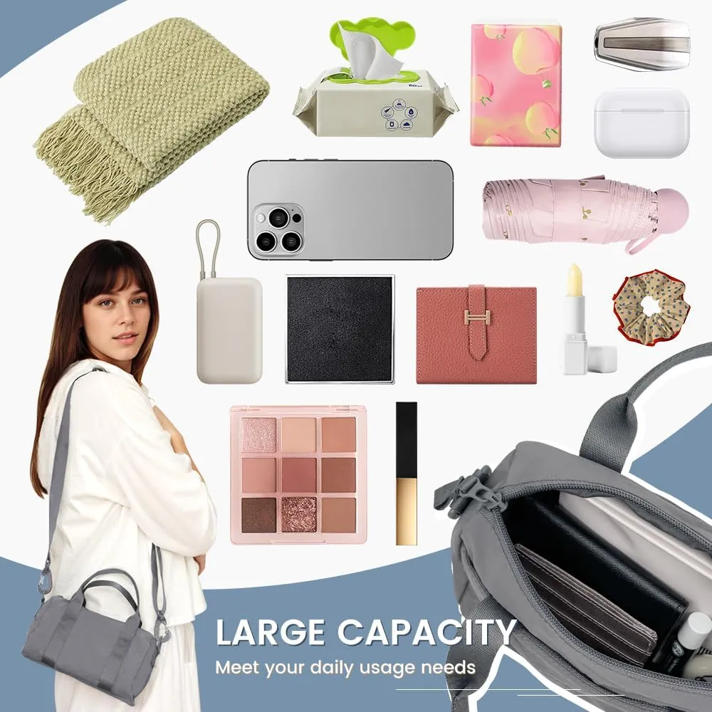 Geerlaqaly small gym bag,Women, Wrinkled Nylon, Daily Fitness sport, Swimming, Yoga, Handheld