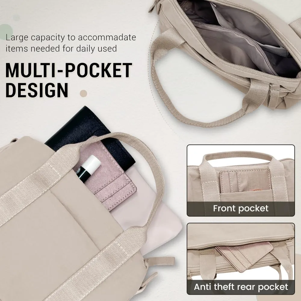 Geerlaqaly small gym bag,Women, Wrinkled Nylon, Daily Fitness sport, Swimming, Yoga, Handheld