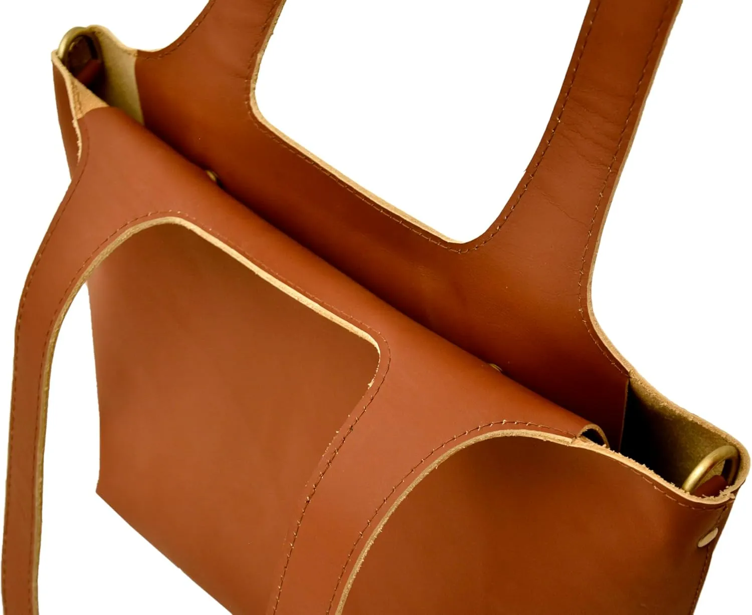 Genuine Leather Tote Bag for Women Stylish Handbag with Inner Pockets Perfect for Work, Travel & Everyday
