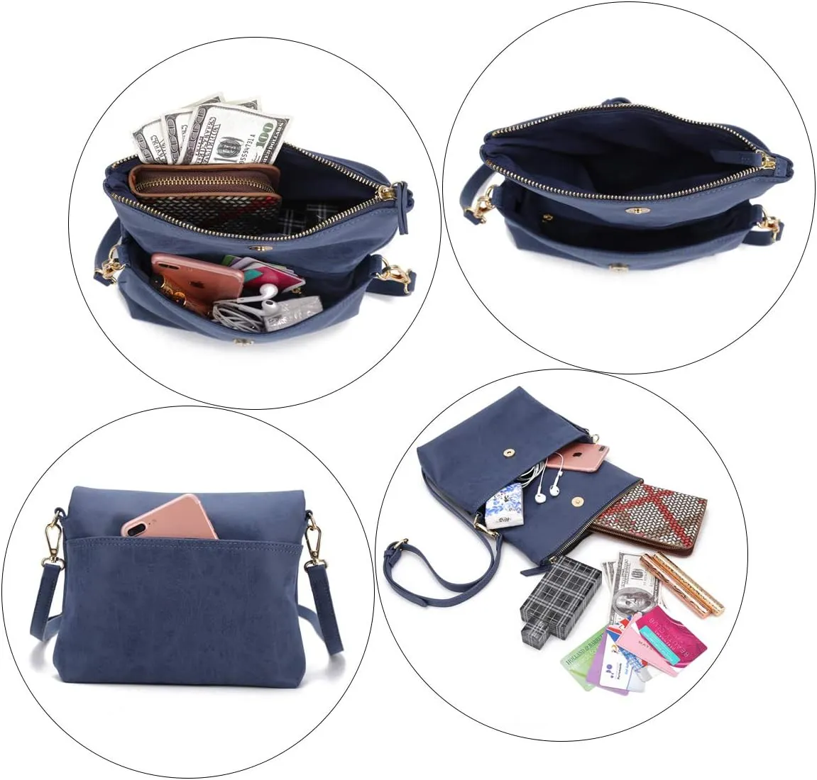 Gladdon Crossbody bags for Women Crossbody Purse Shoulder Bag