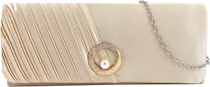 Goclothod Evening Clutch Handbag Women Fashion Crossbody Shoulder Bag Chain Purse