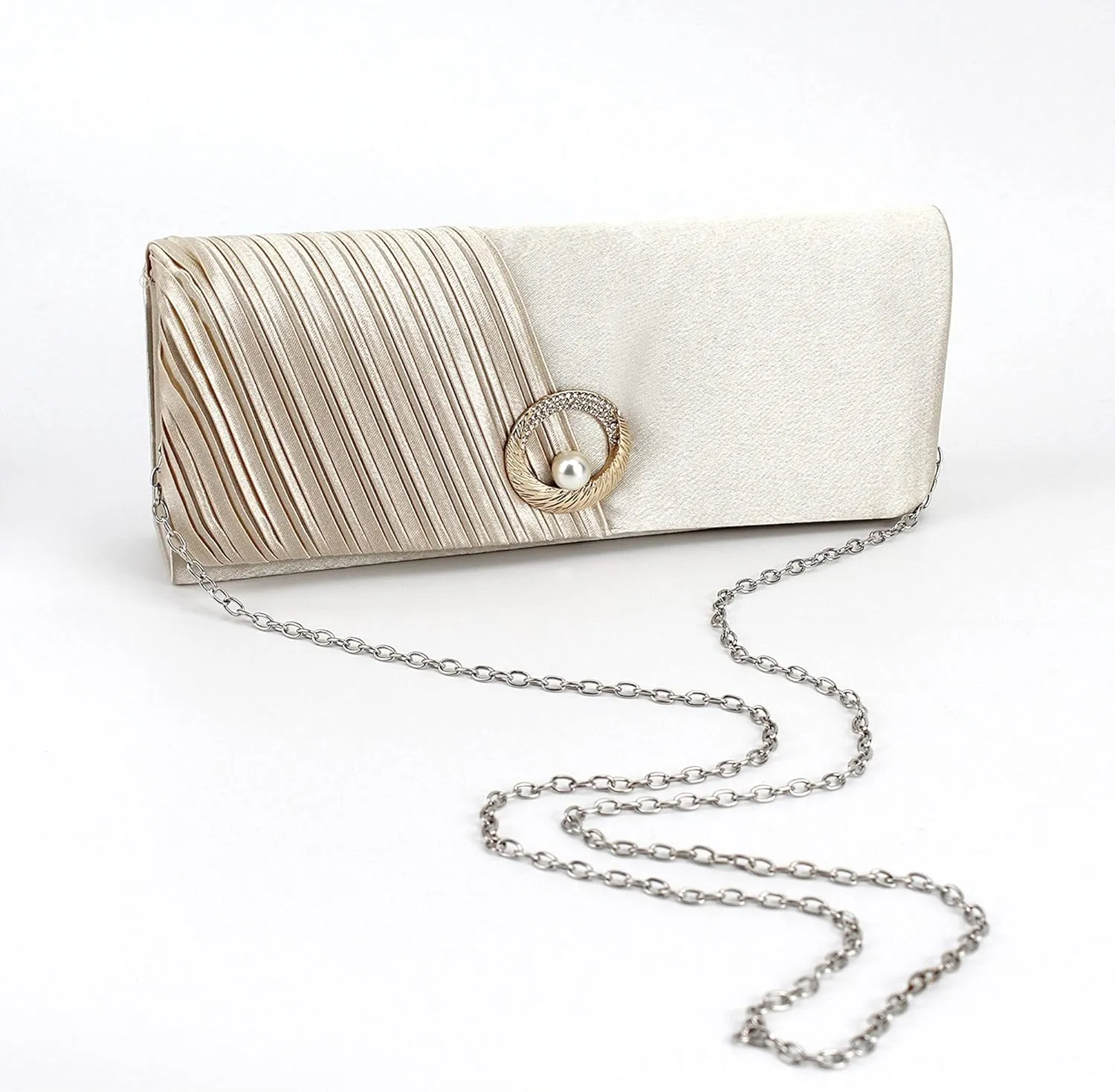Goclothod Evening Clutch Handbag Women Fashion Crossbody Shoulder Bag Chain Purse