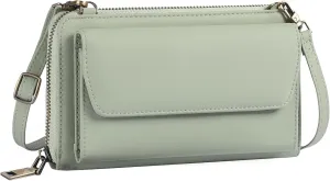 GOIACII Phone Card Wallet RFID Blocking Ladies Purse Crossbody Bags for Women