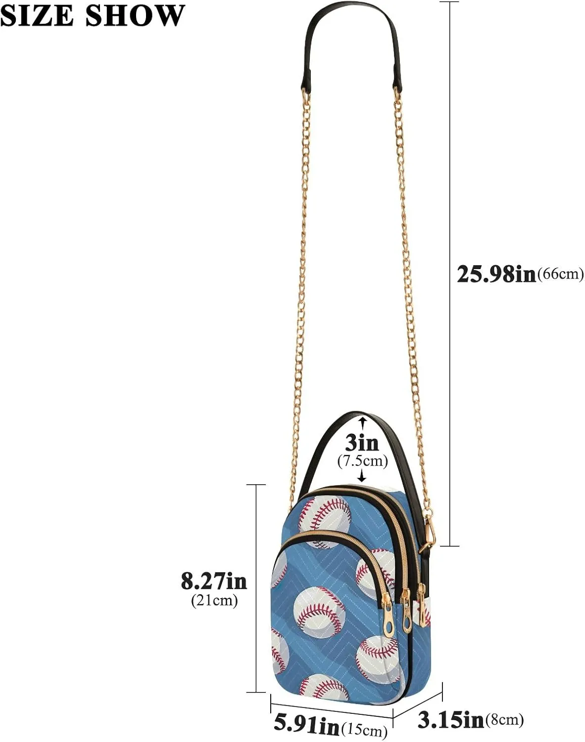 Group of Cute Dogs and Cats Crossbody Bags for Women Small Chain Bags with Leather Handle