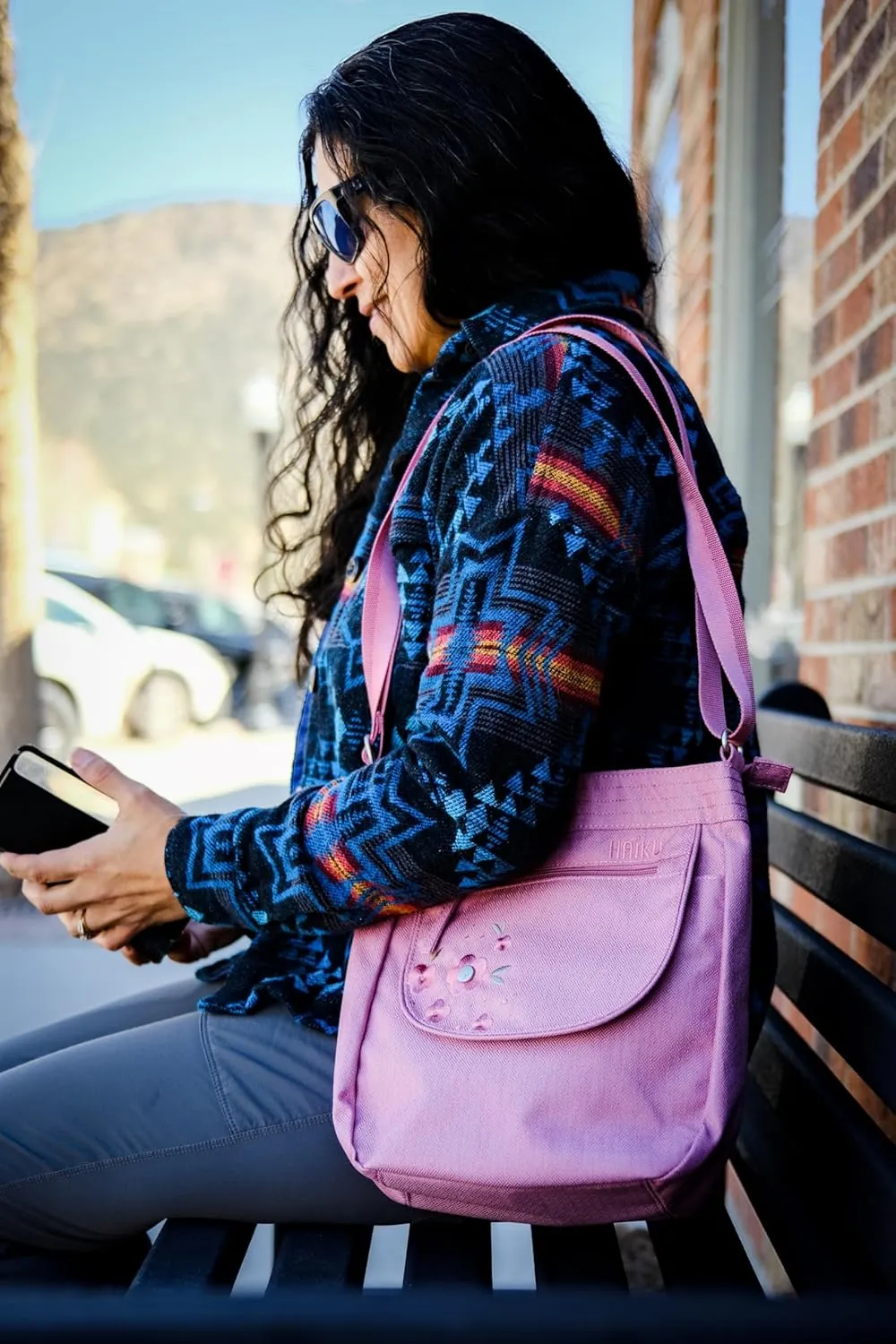 HAIKU Jaunt Eco-Friendly RFID Blocking Travel Crossbody Bag