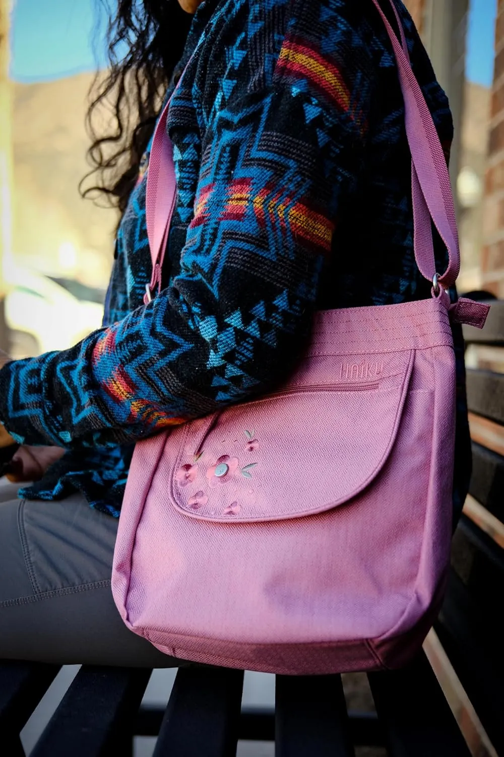HAIKU Jaunt Eco-Friendly RFID Blocking Travel Crossbody Bag