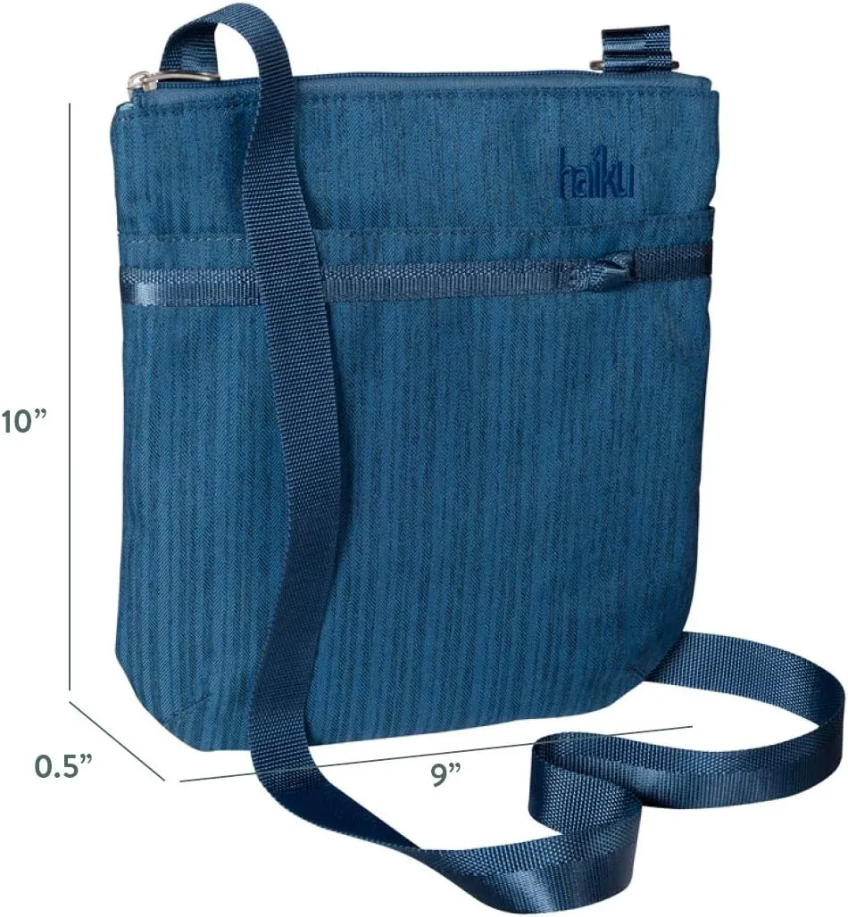 Haiku Women's Small Revel Eco-Friendly RFID Blocking Crossbody Travel Bag