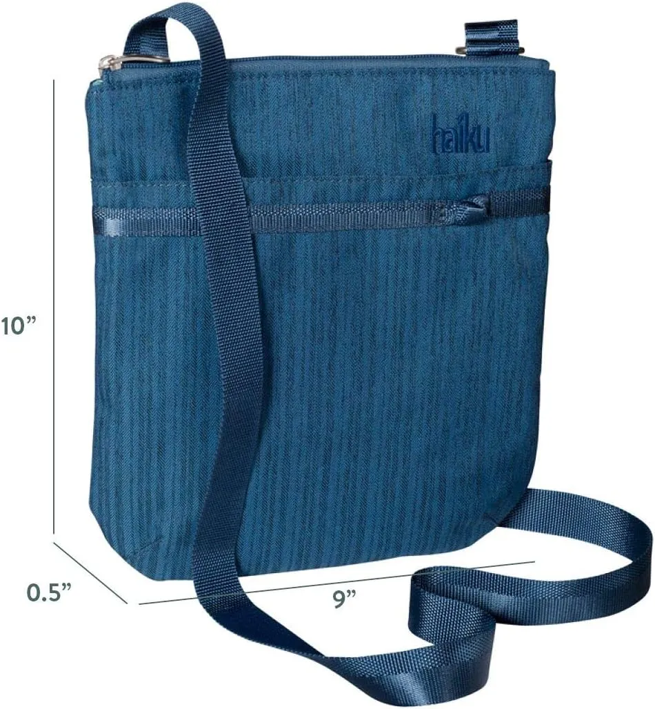 Haiku Women's Small Revel Eco-Friendly RFID Blocking Crossbody Travel Bag