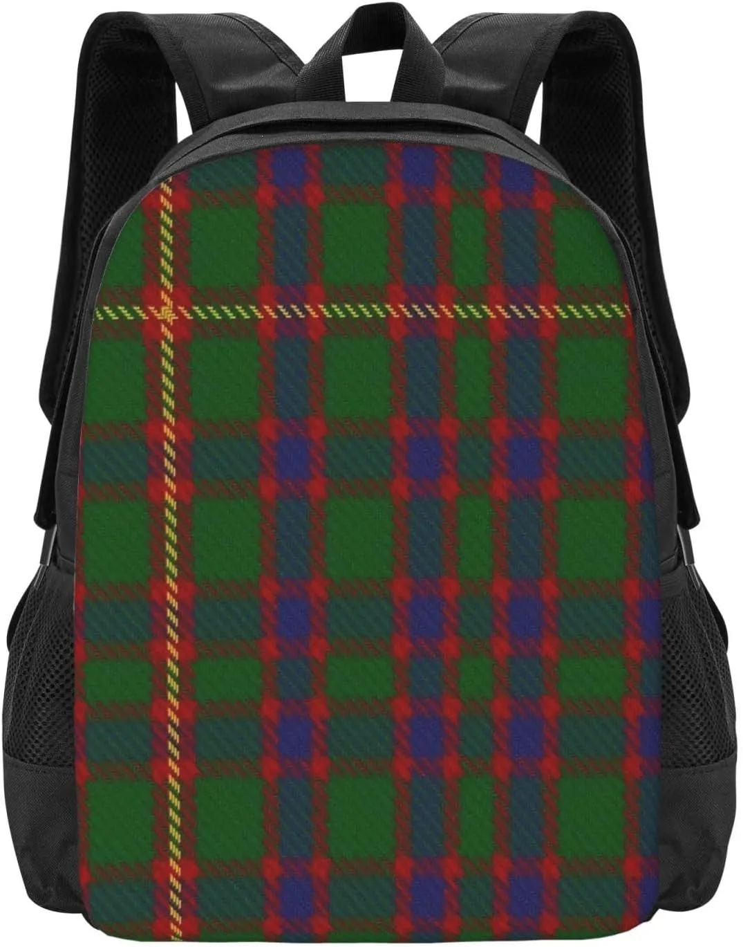 Hall (1994) Clan Family Tartan Compact Travel Backpack – 15” Laptop-Friendly, Breathable & Water-Resistant Design