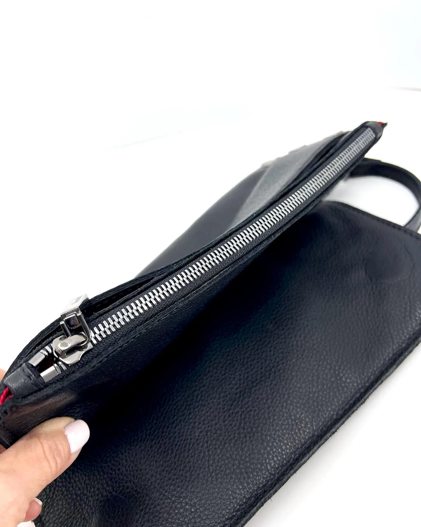 HAMMITT RYAN LEATHER CROSSBODY CLUTCH/ BAG