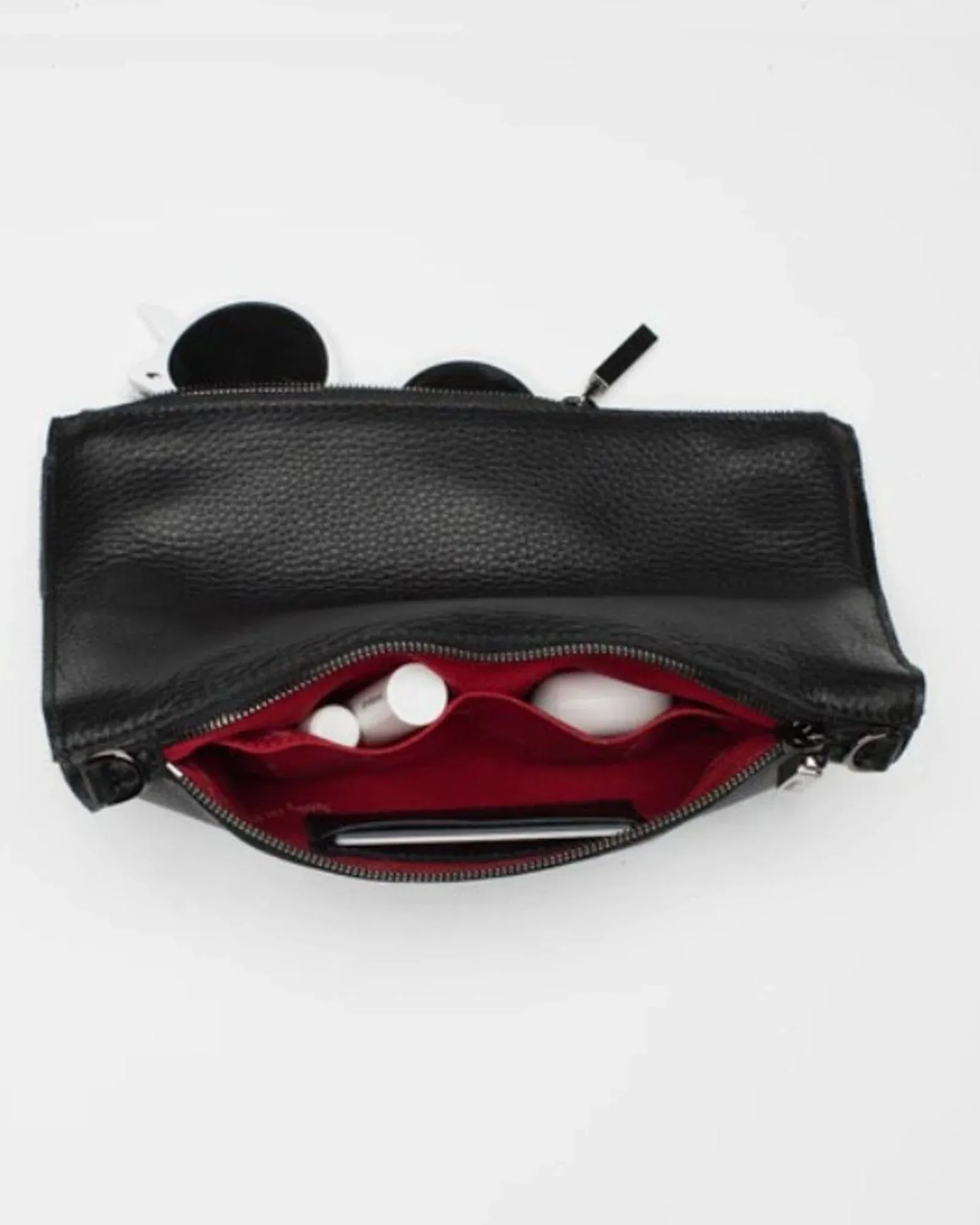 HAMMITT RYAN LEATHER CROSSBODY CLUTCH/ BAG