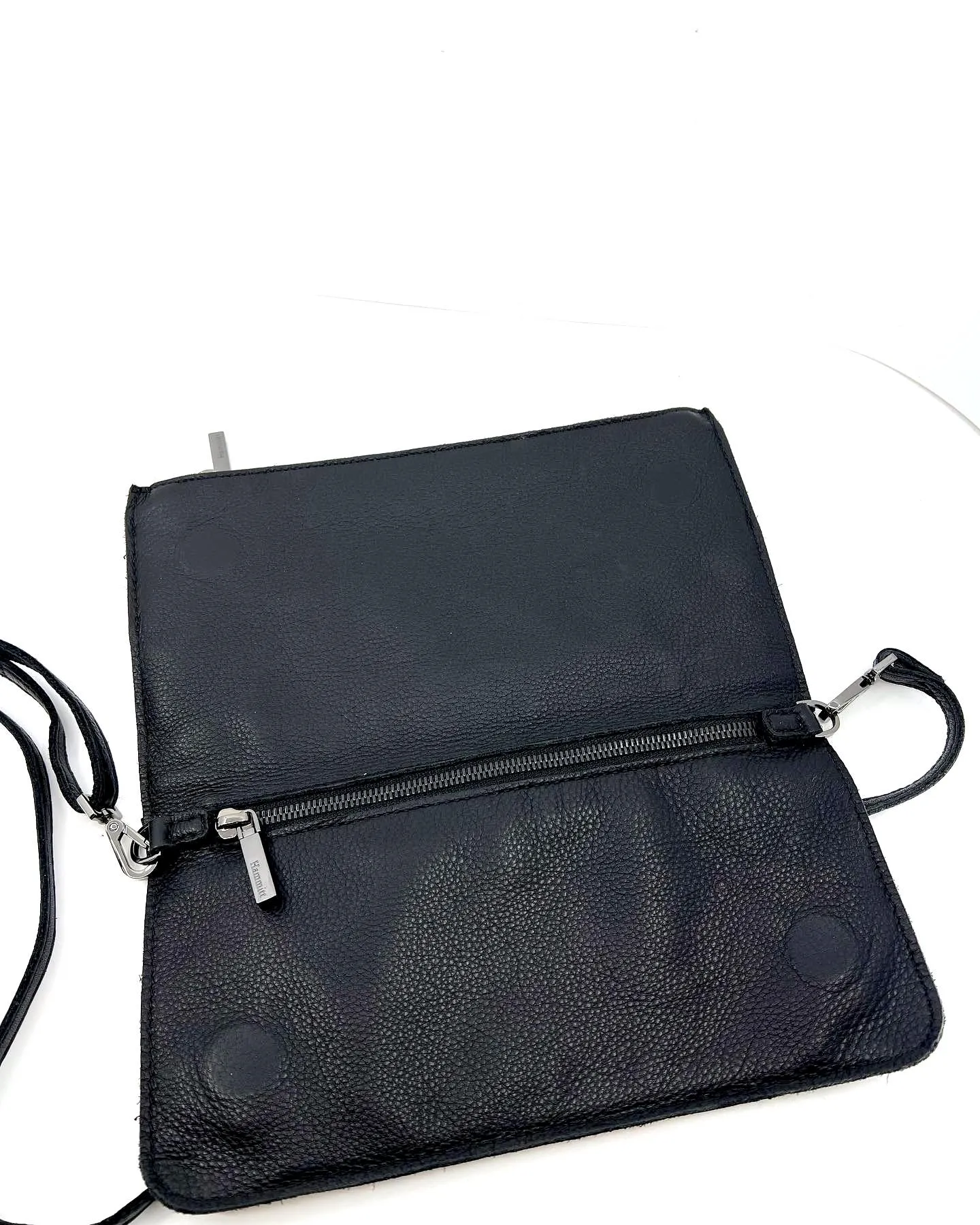 HAMMITT RYAN LEATHER CROSSBODY CLUTCH/ BAG
