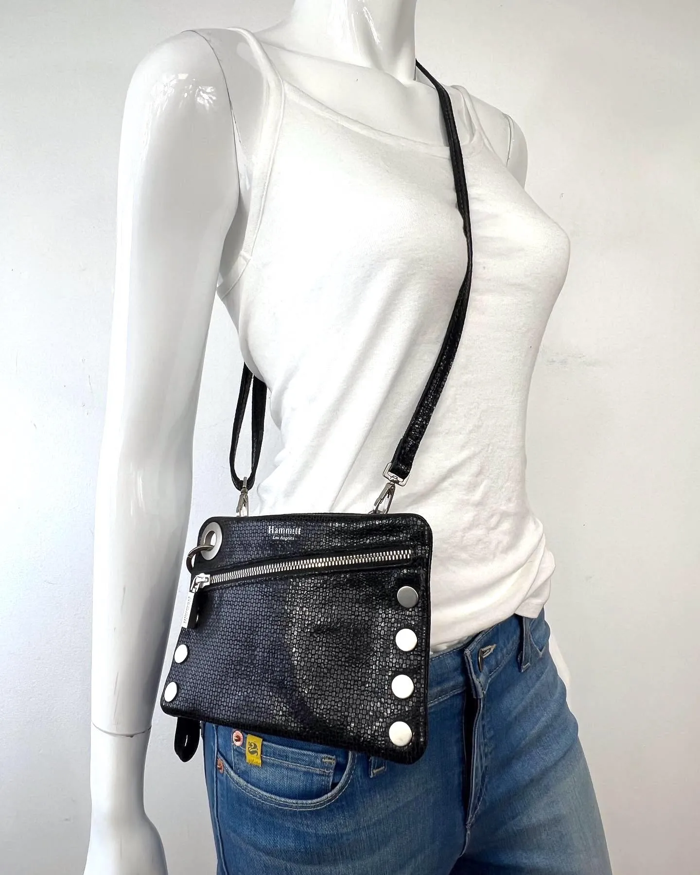 HAMMITT SMALL NASH CLUTCH WRISTLET CROSSBODY BAG
