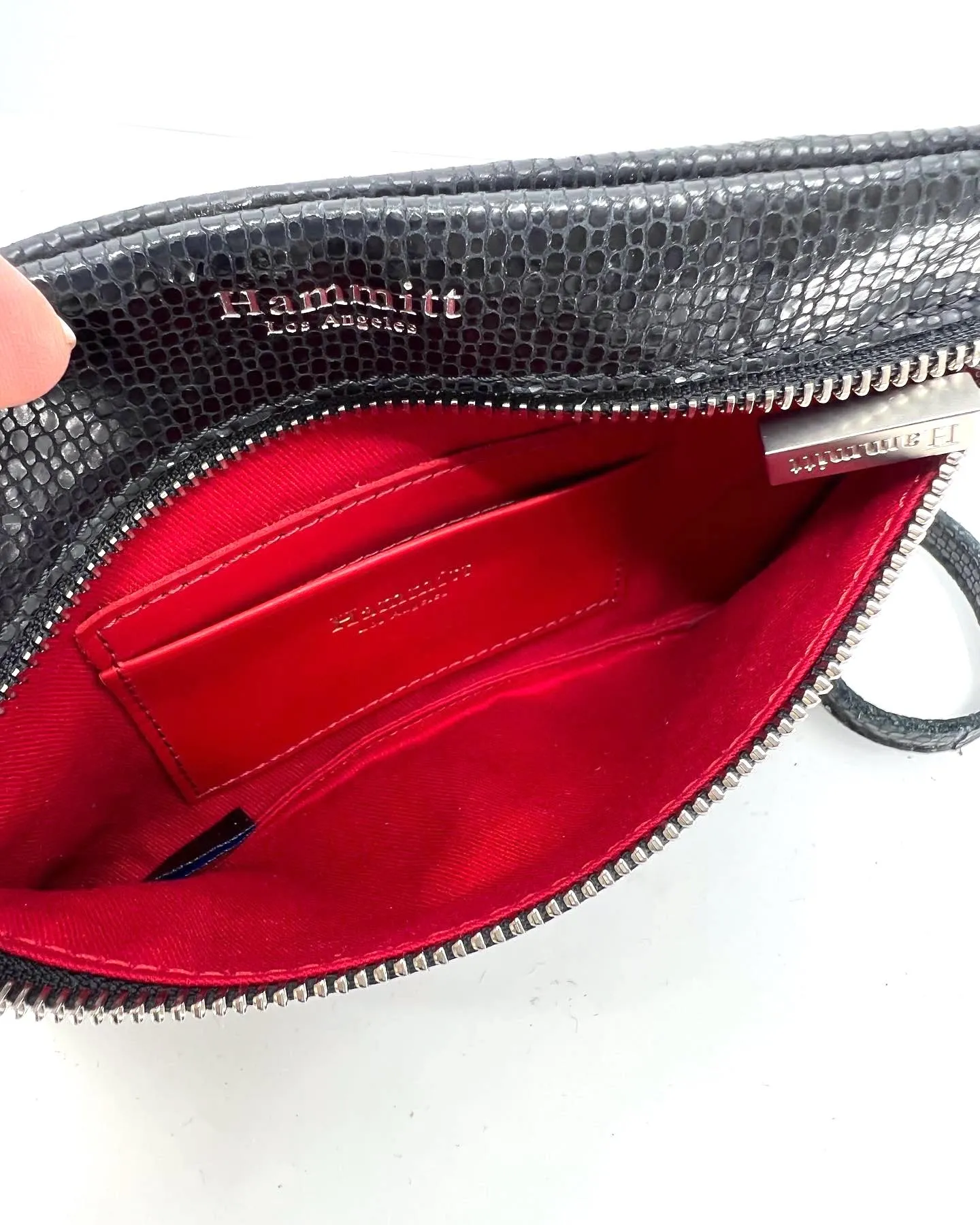 HAMMITT SMALL NASH CLUTCH WRISTLET CROSSBODY BAG