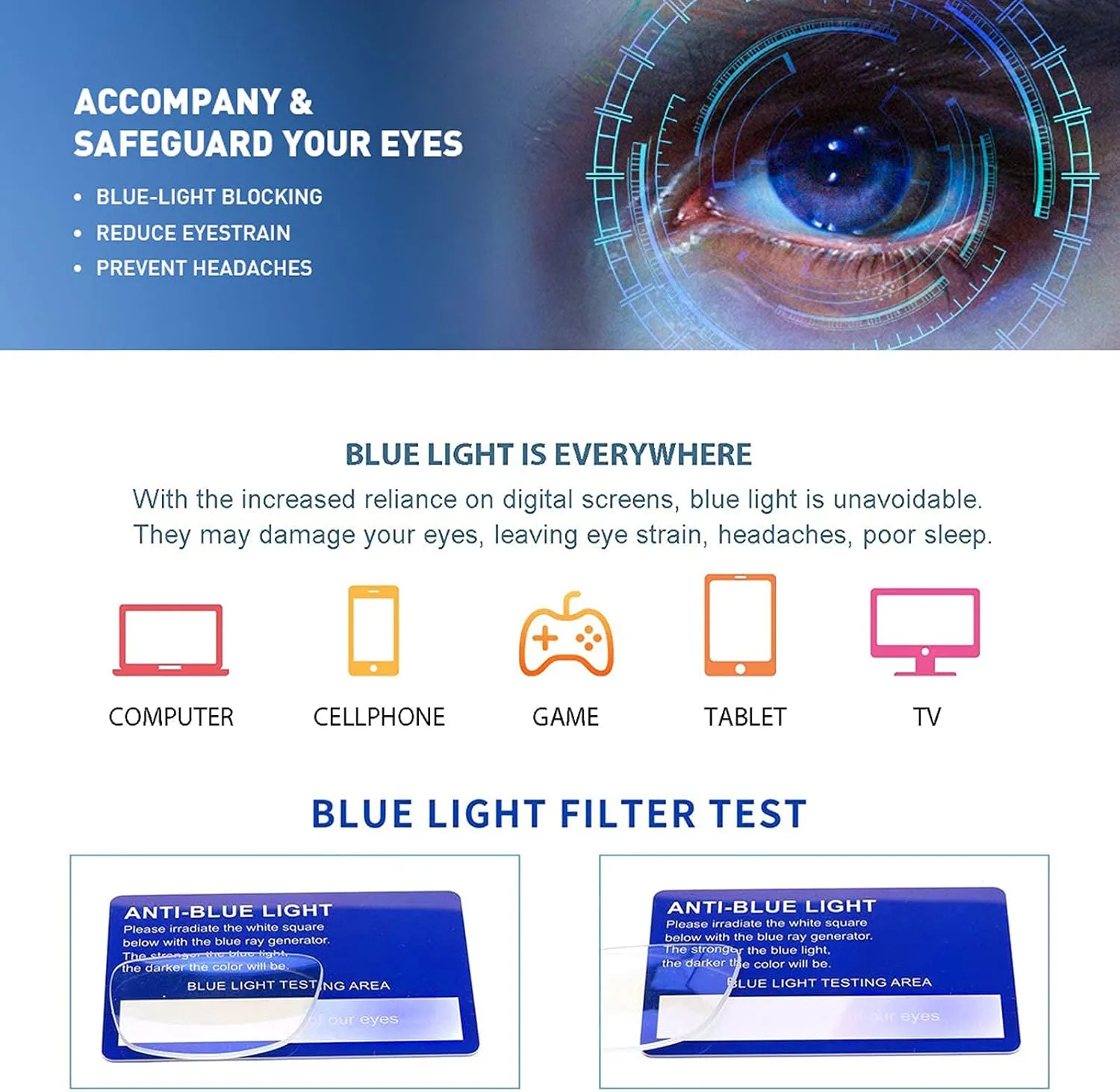 Henotin 3 Pack Blue Light Blocking Reading Glasses,Spring Hinge Computer Readers for Men Women,Anti UV Ray Filter Eyeglasses (3 Pairs Black, 2.75)
