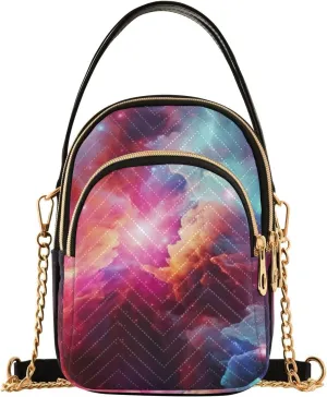 Houses on each Side of the Water Women's Crossbody Handbags, Fashion Crossbody Bag Phone Purses with Crossbody Strap