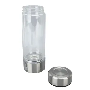 Hydrogen Water Bottle USB Rechargeable Anti Slip Base 380ML 600‑900PPB Rapidly Hydrogen Rich Water Generator for Improving Water Quality