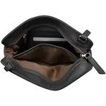 ILI 6322 BLACK ENVELOPE CROSSBODY INTERNATIONAL LEATHER INDUSTRIES
