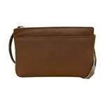 ILI 6322 NEUTRAL SNAKE MULTI ENVELOPE CROSSBODY INTERNATIONAL LEATHER INDUSTRIES