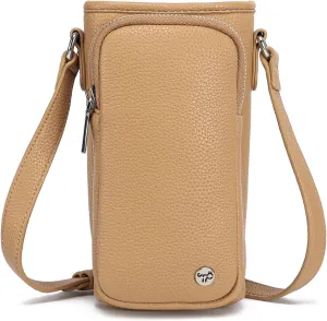 INICAT Leather Water Bottle Holder with Strap Water Bottle Carrier Bag for 32oz Tumbler Insulated
