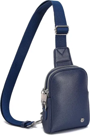INICAT Travel Small Sling Bag Leather Crossbody Bags for Women Fanny Packs Cross Body Bag for Woman Cross Body Purses