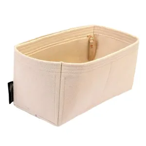 Interior Zipped Pocket Style Bag and Purse Organizer in Sandstone Compatible for the Designer Bag Niki Large Crinkled Calf Shopper Shoulder