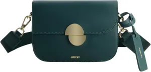Jason Wu Women's Crossbody Bag, Leather Purse Handbag with Adjustable Strap, Jungle, One Size