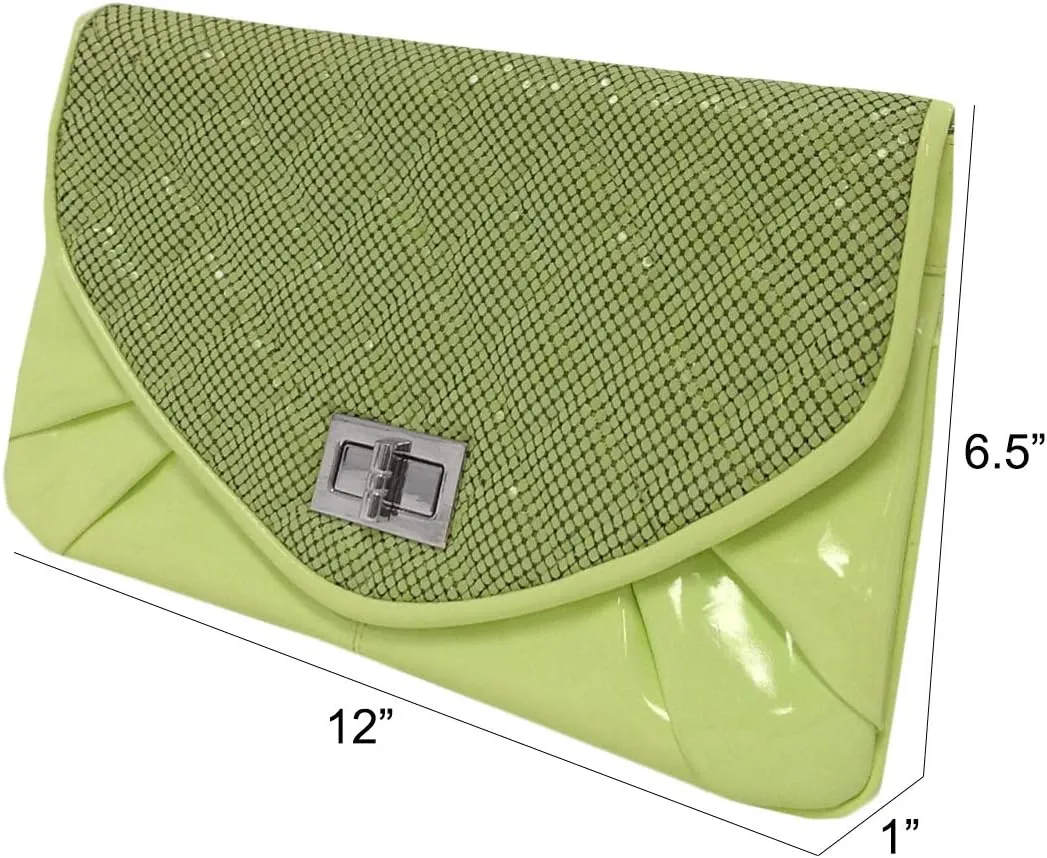 JNB Metal Mesh Clutch