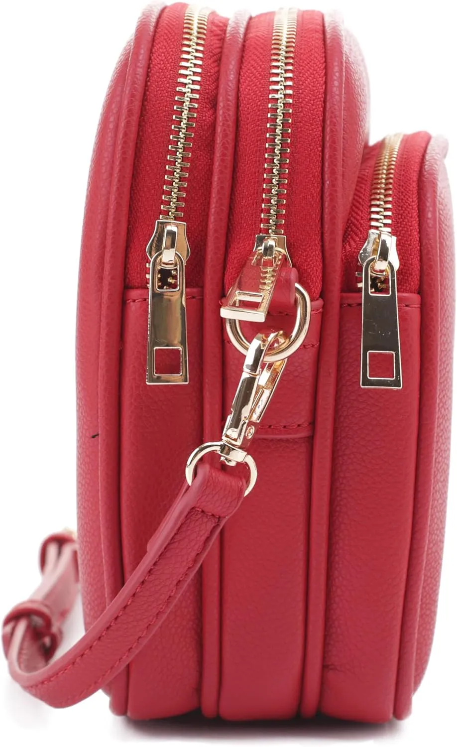Josie Triple Zip Crossbody Bag
