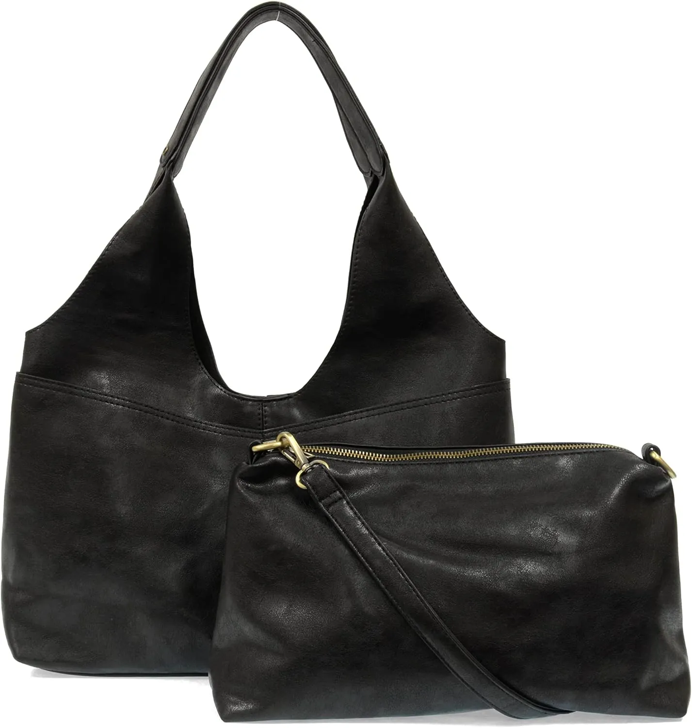 Joy Susan Hobo Handbag Purse: 4-Pocket Bag for Women