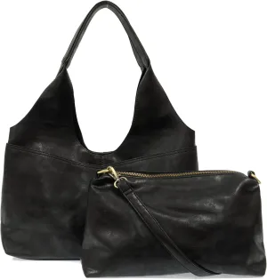 Joy Susan Hobo Handbag Purse: 4-Pocket Bag for Women