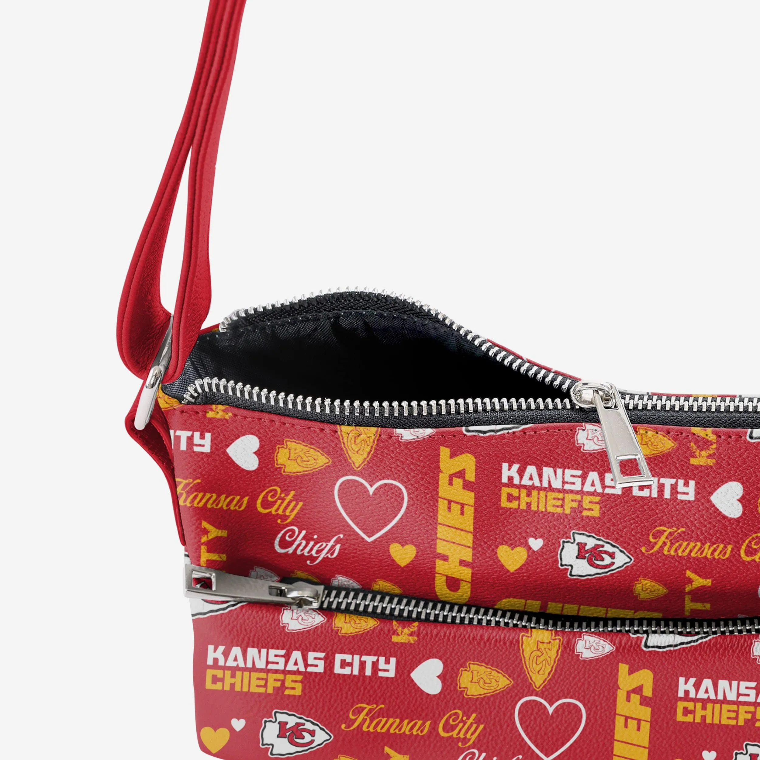 Kansas City Chiefs Logo Love Crossbody Purse