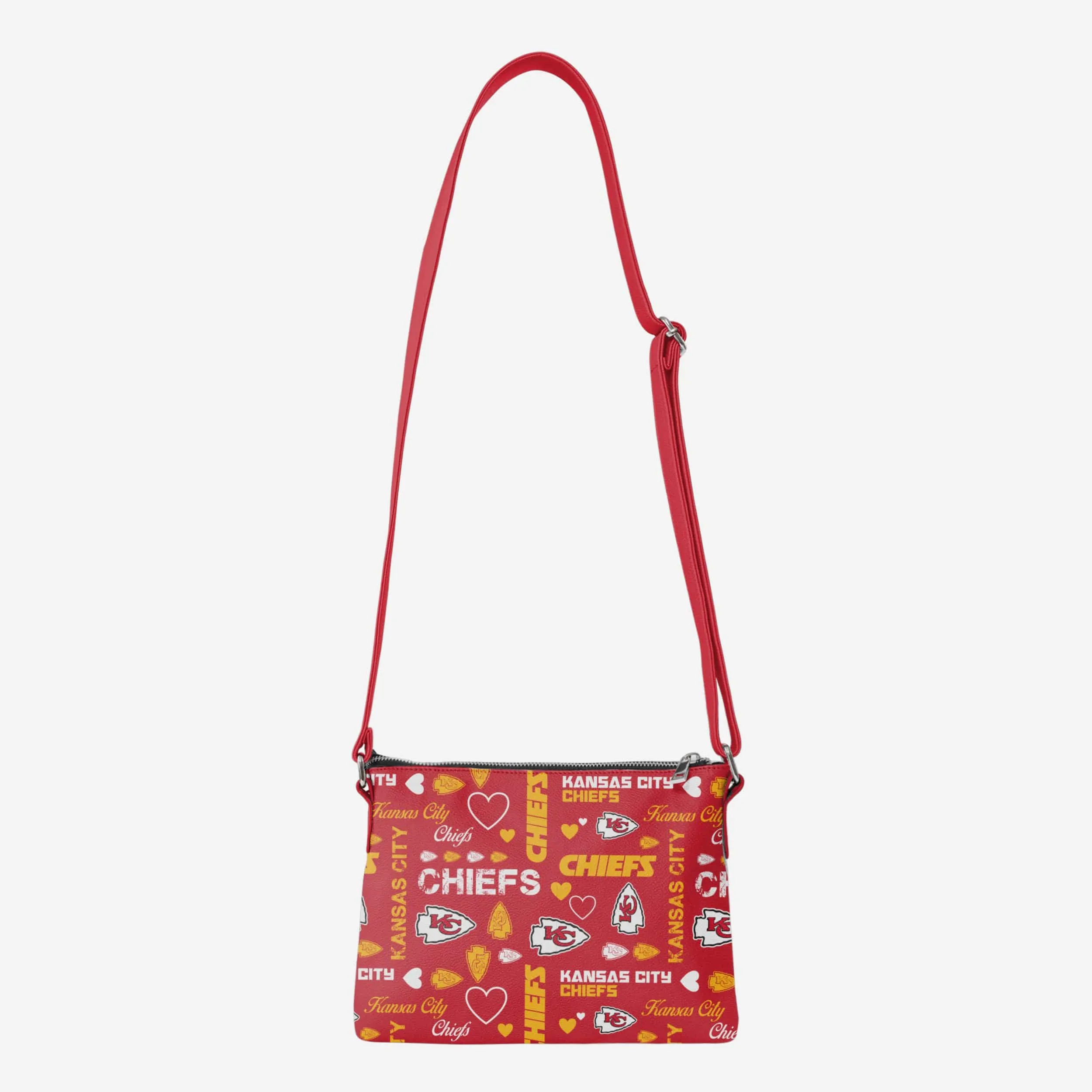 Kansas City Chiefs Logo Love Crossbody Purse