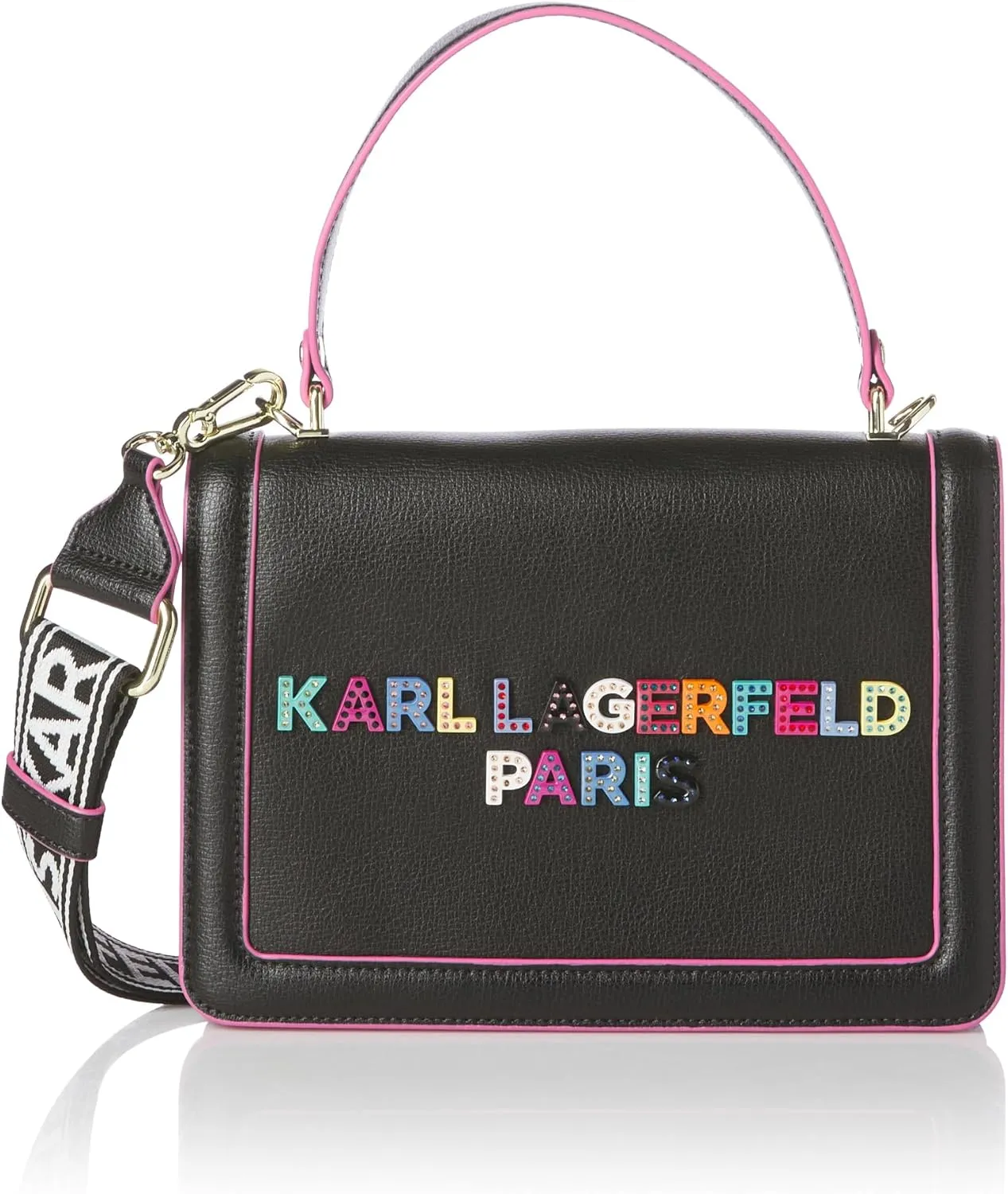 KARL LAGERFELD Paris Women's Simone Studded Crossbody